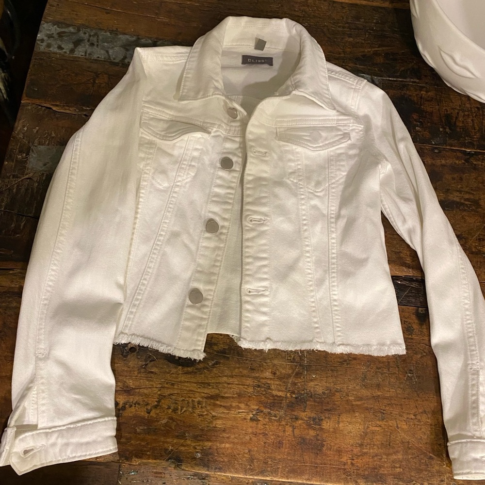 DL 1961 Denim Jacket | Manning- Milk Raw white | DL 1961